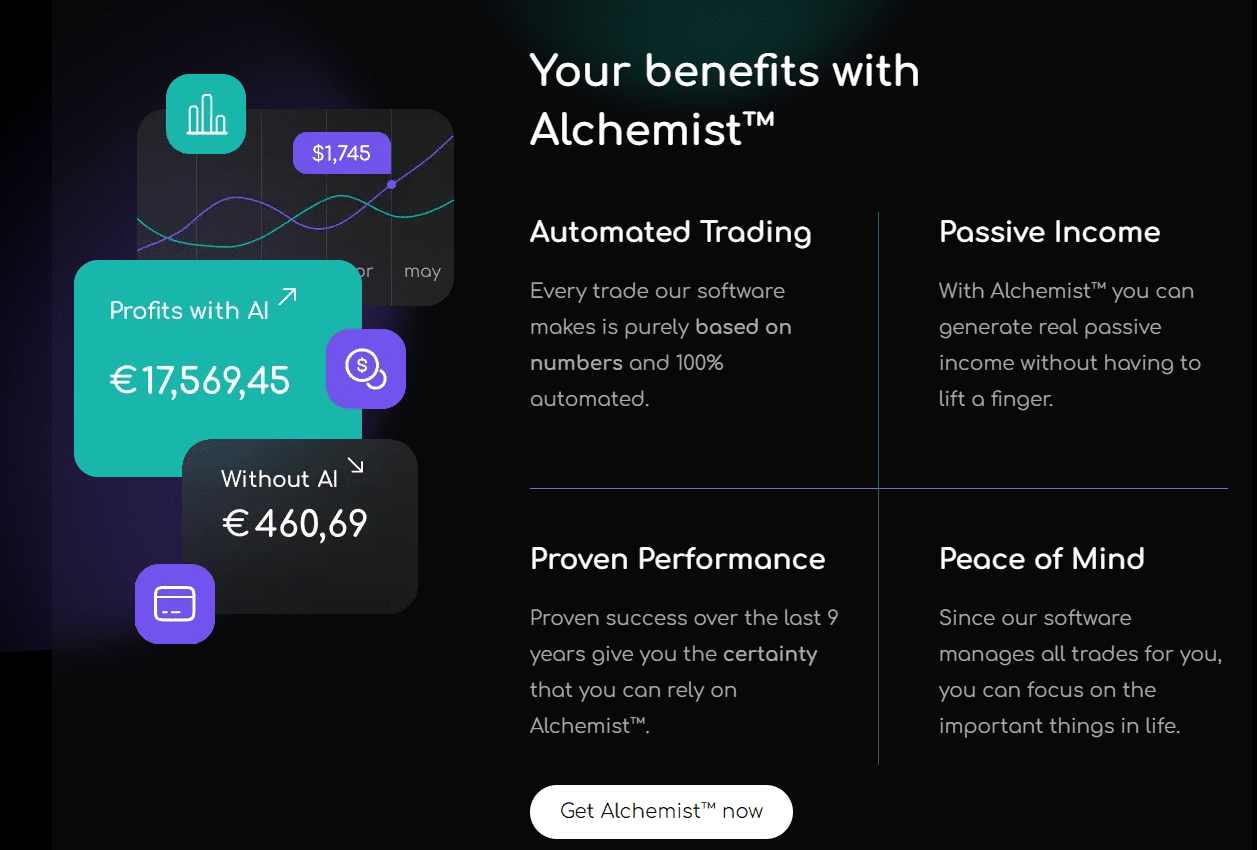 Alchemist EA MT4 - Advanced Trading Tool with AI and Algorithms